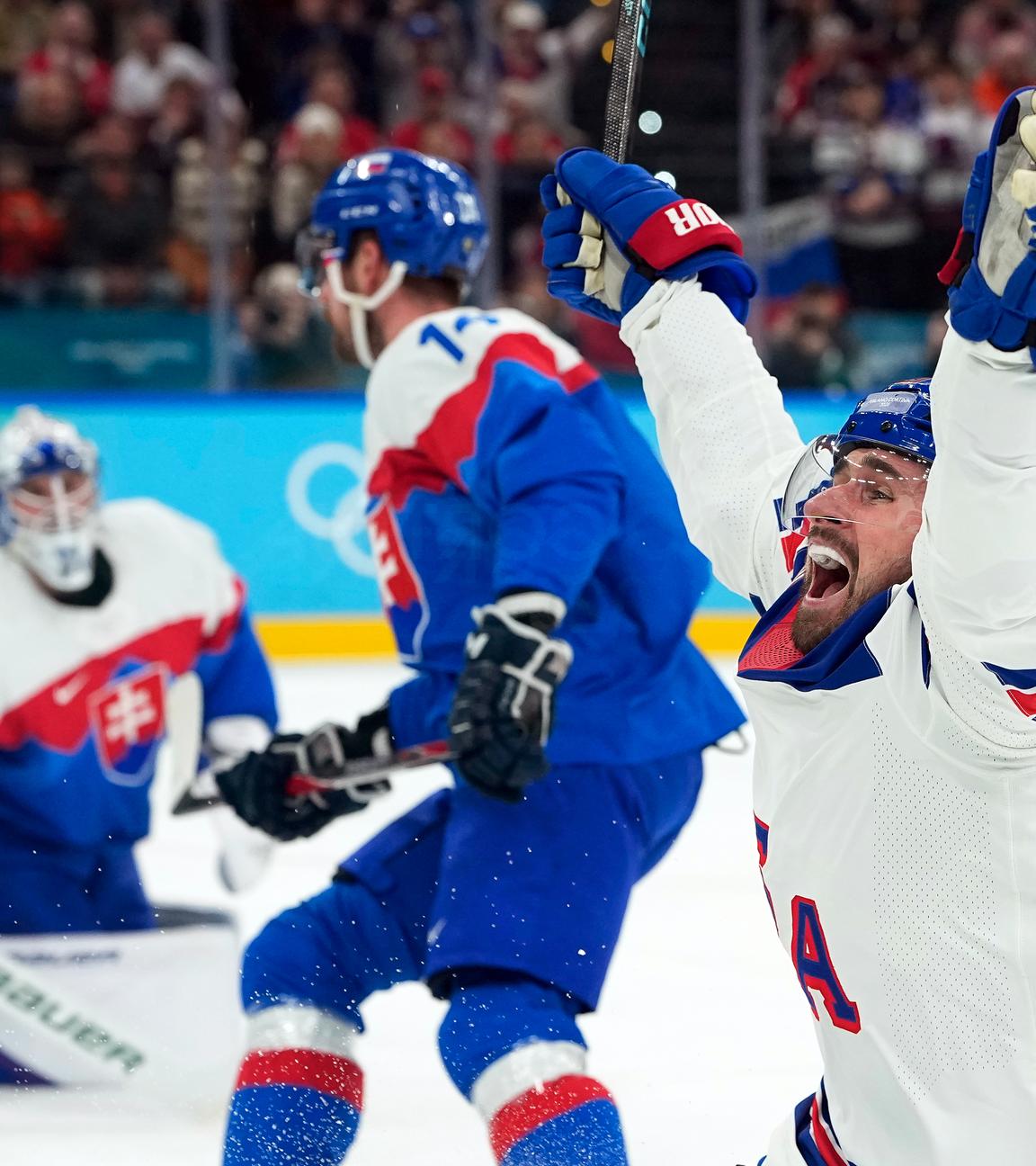 Eishockey: USA - Slowakei