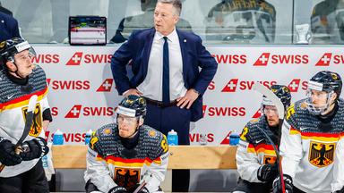 Schweiz, Zürich: Eishockey, Männer, Weltmeisterschaft, Vorrunde, Gruppe A, Deutschland - Finnland, Harold Kreis