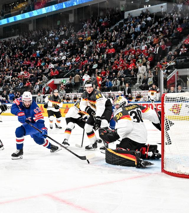 Eishockey-WM: Deutschland - USA