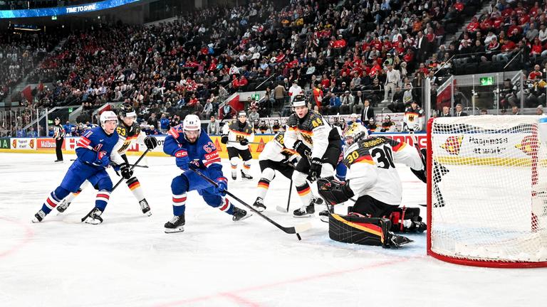 Eishockey-WM: Deutschland - USA