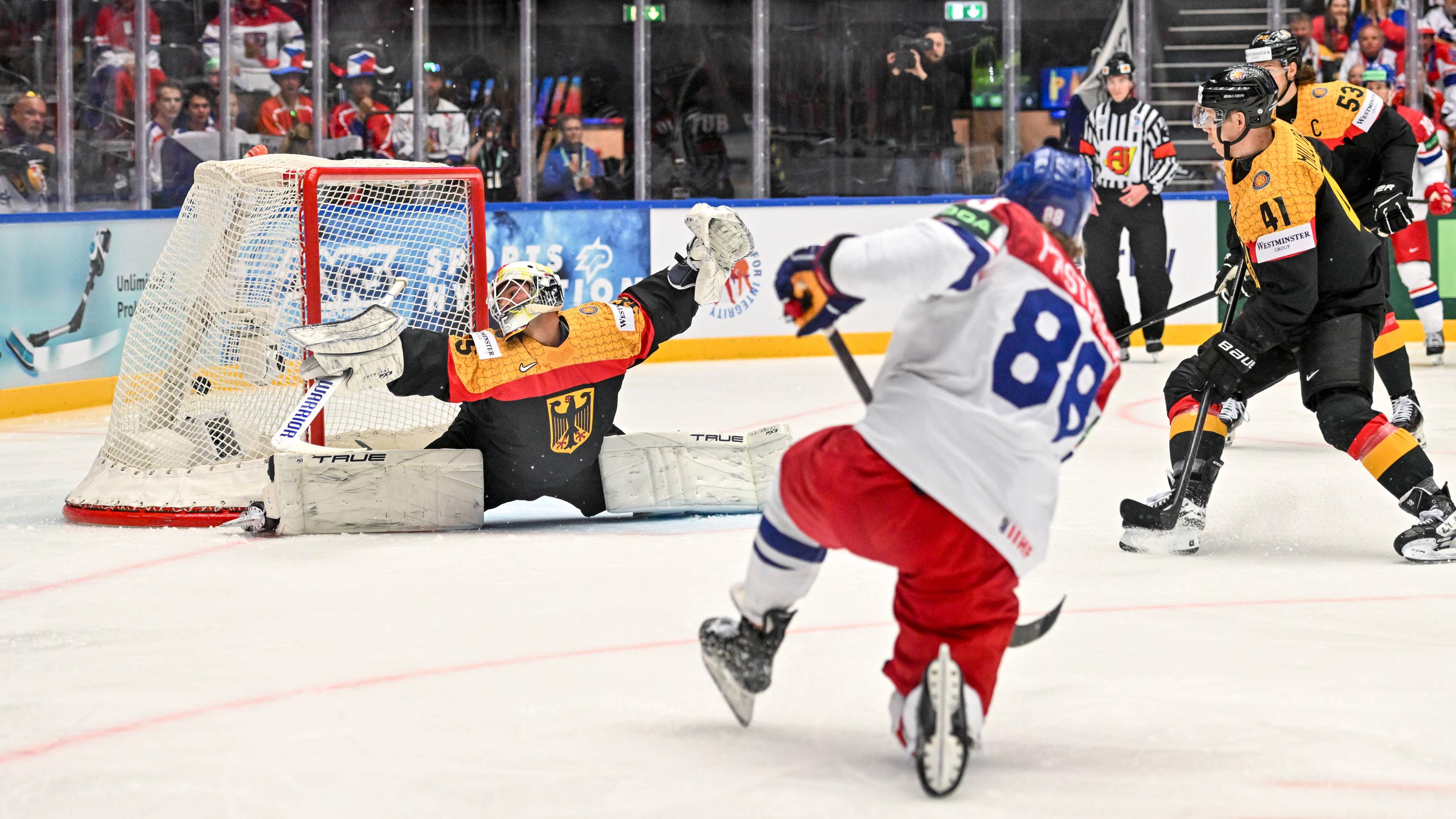 Eishockey, WM 2025, Deutschland-Tschechien