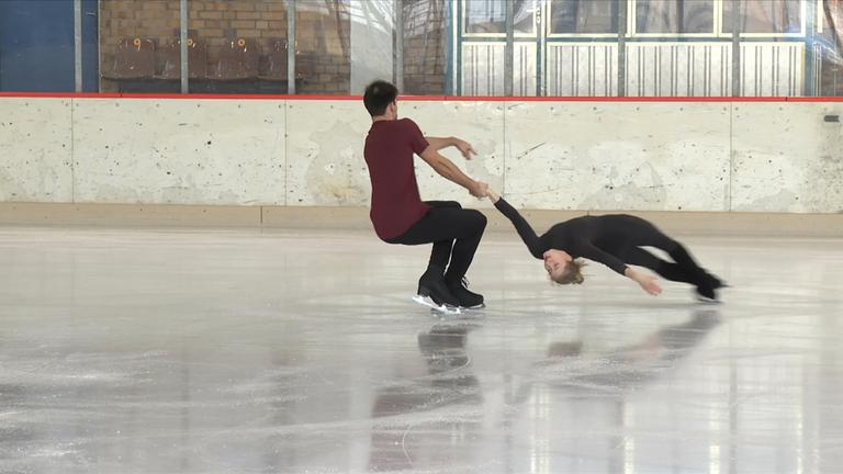 Medaillenhoffnung bei Eiskunstlauf-EM