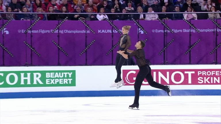Eiskunstläufer scheitern bei der EM