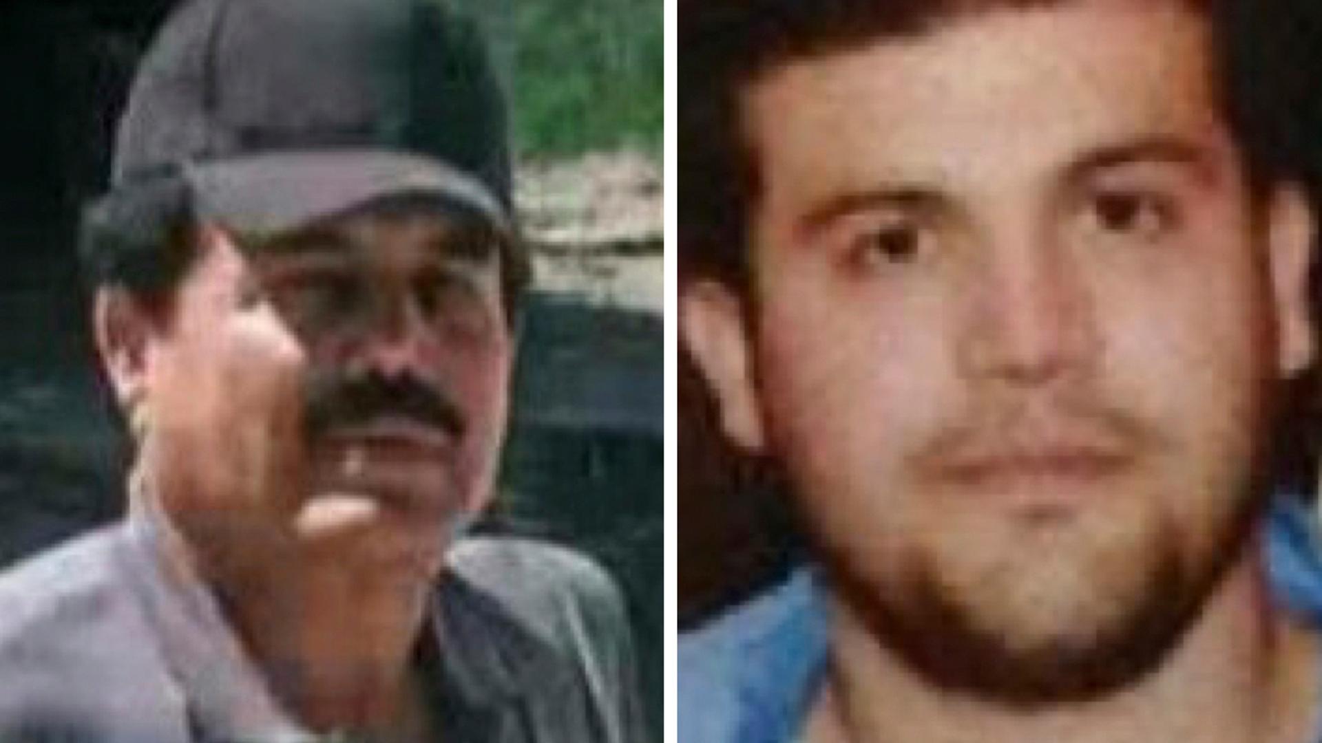 Ismael "El Mayo" Zambada und Joaquín Guzmán López (Collage)