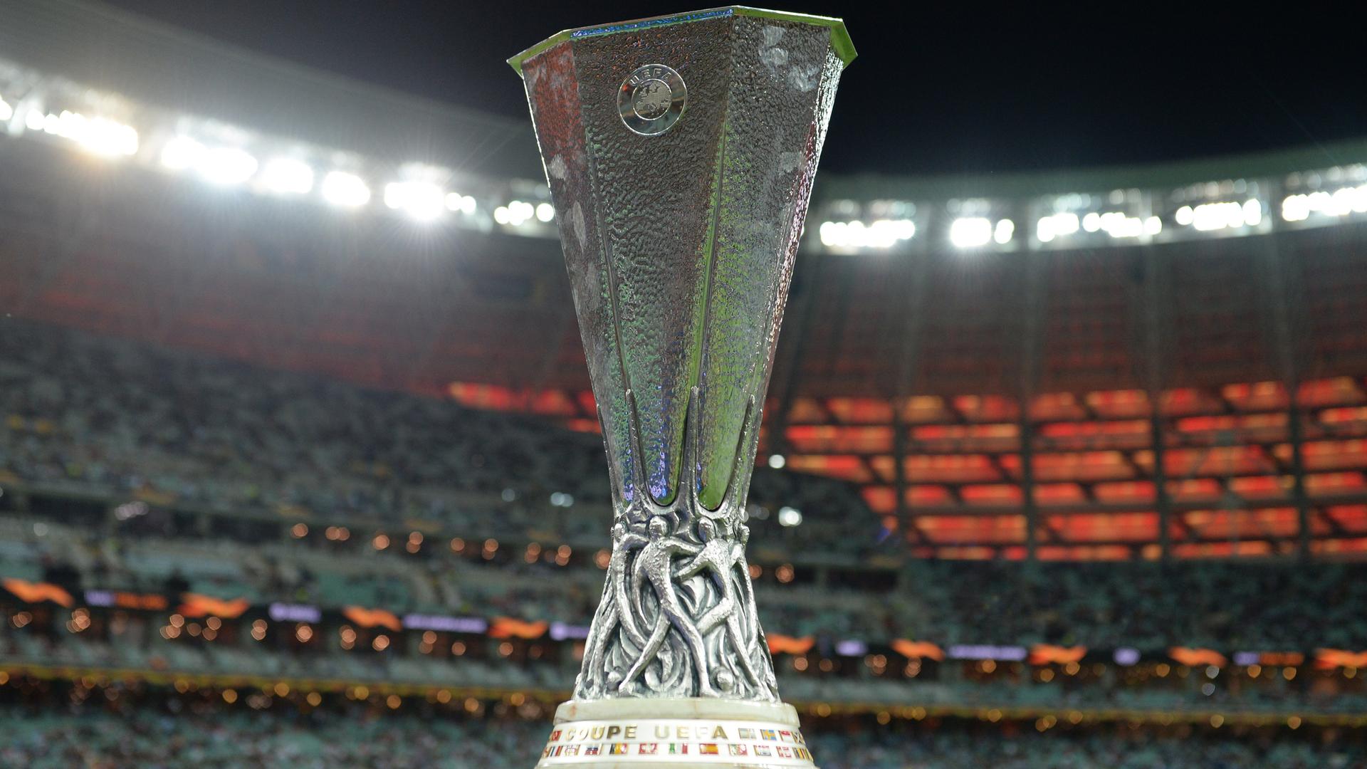 Fußball Europa League: der Pokal