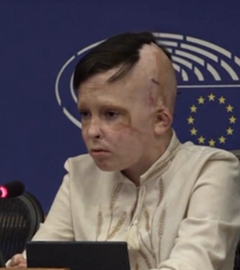 Elfjähriger spricht vor EU-Parlament