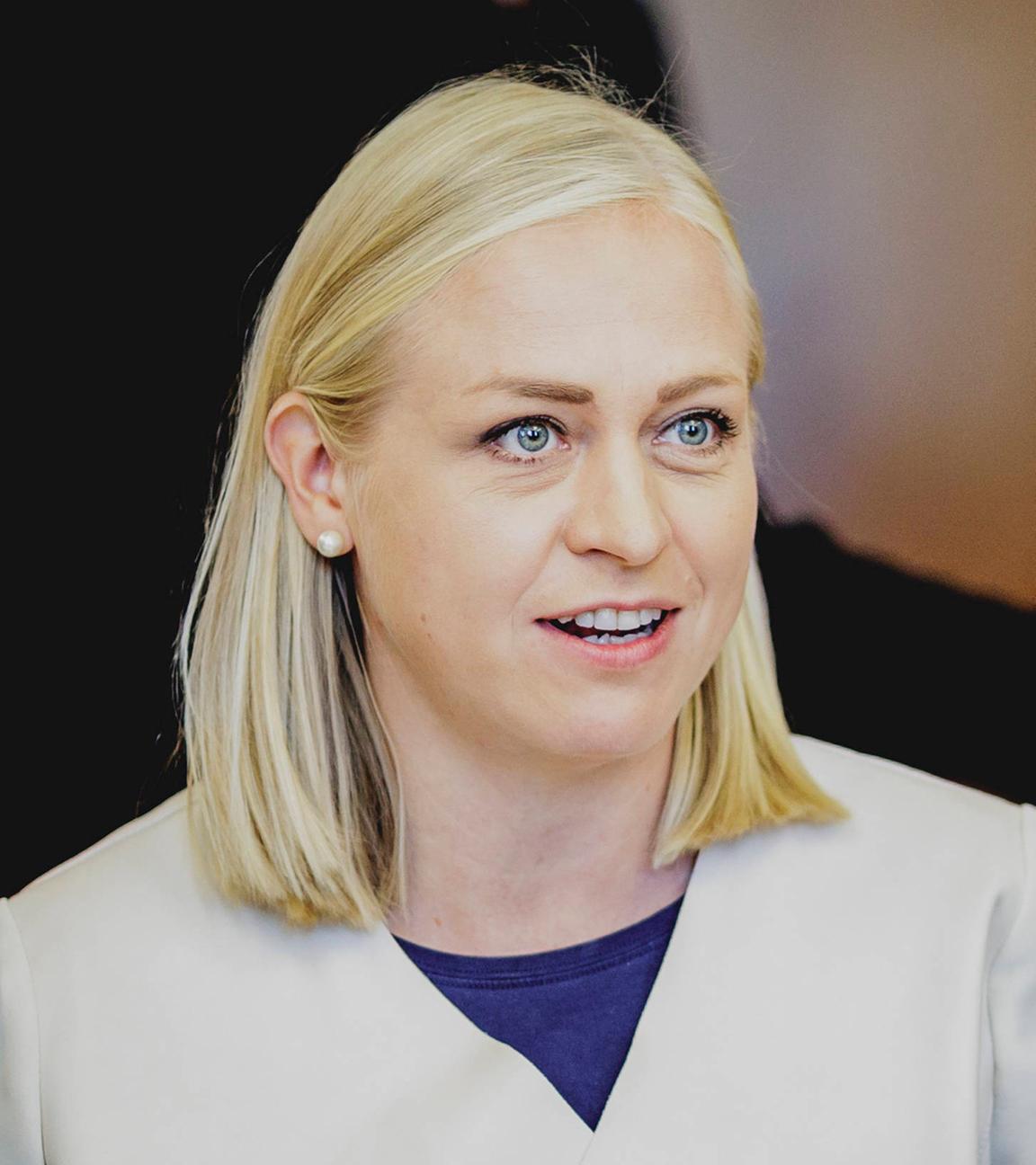 Elina Valtonen, die Aussenministerin von Finnland, im Gespräch mit Johann Wadephul (CDU), Bundesaußenminister, am 09.09.2025 in Berlin.