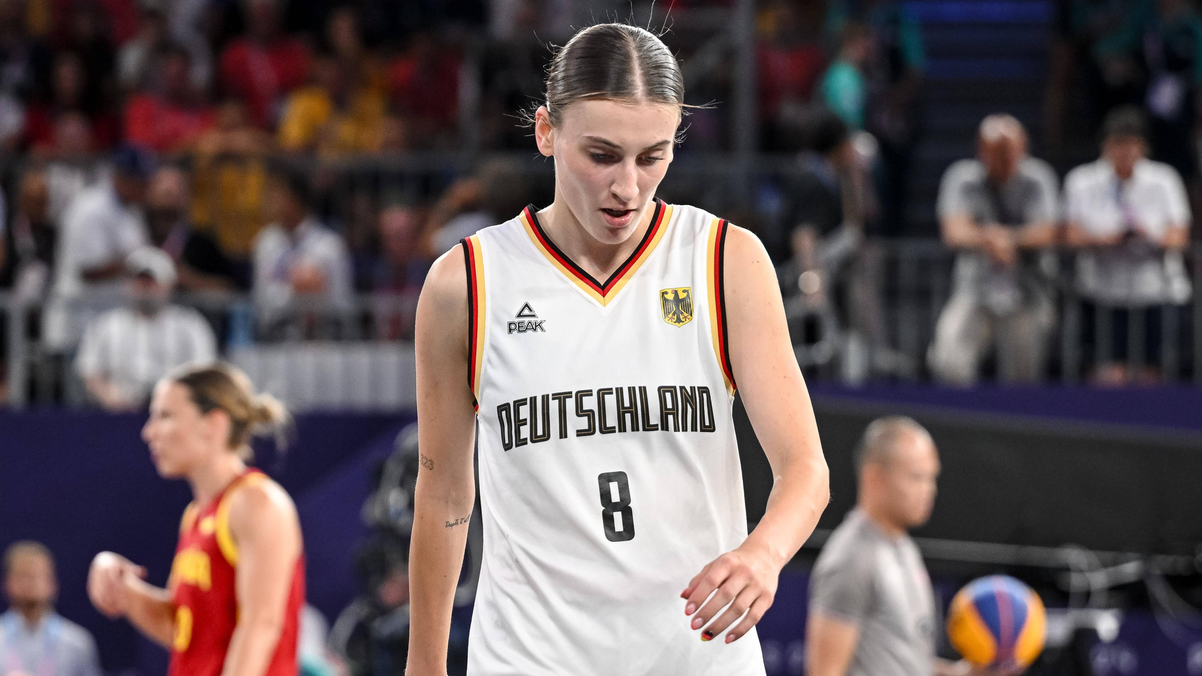 Elisa Mevius bei den Olympischen Spielen in Paris.