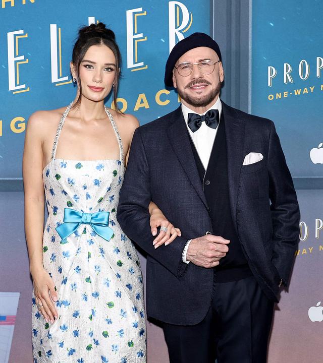 Ella Bleu und John Travolta bei der Premiere von "Nachtflug nach L.A.".