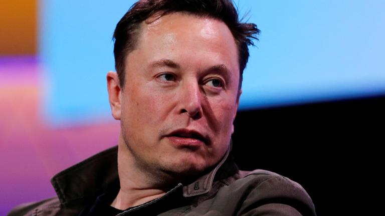 SpaceX-Besitzer und Tesla-CEO Elon Musk auf der Spielemesse E3 in Los Angeles, Kalifornien, am 08.07.2022.