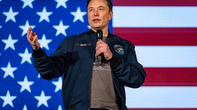Elon Musk am 26.10.2024 in Lancaster.