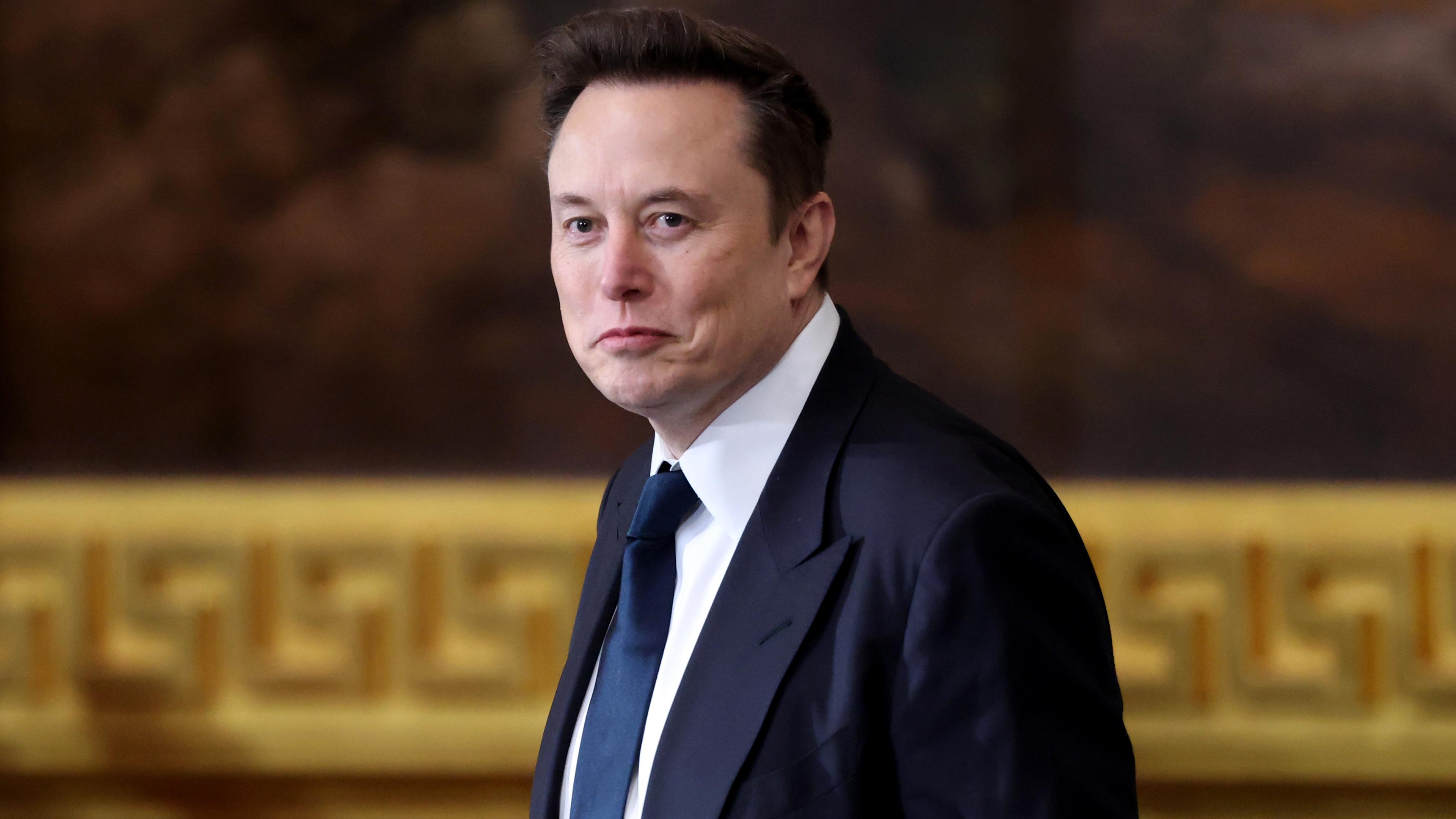 Der Tech-Milliardär Elon Musk nimmt an der Amtseinführung von Donald Trump im US-Kapitol teil.