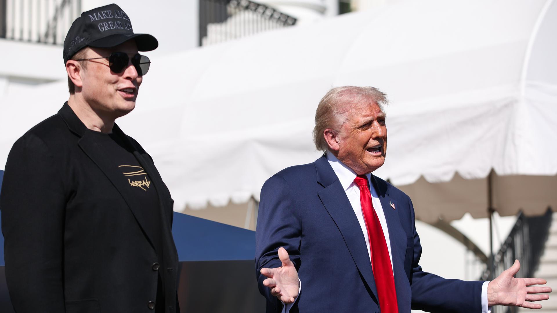 Elon Musk und Donald Trump