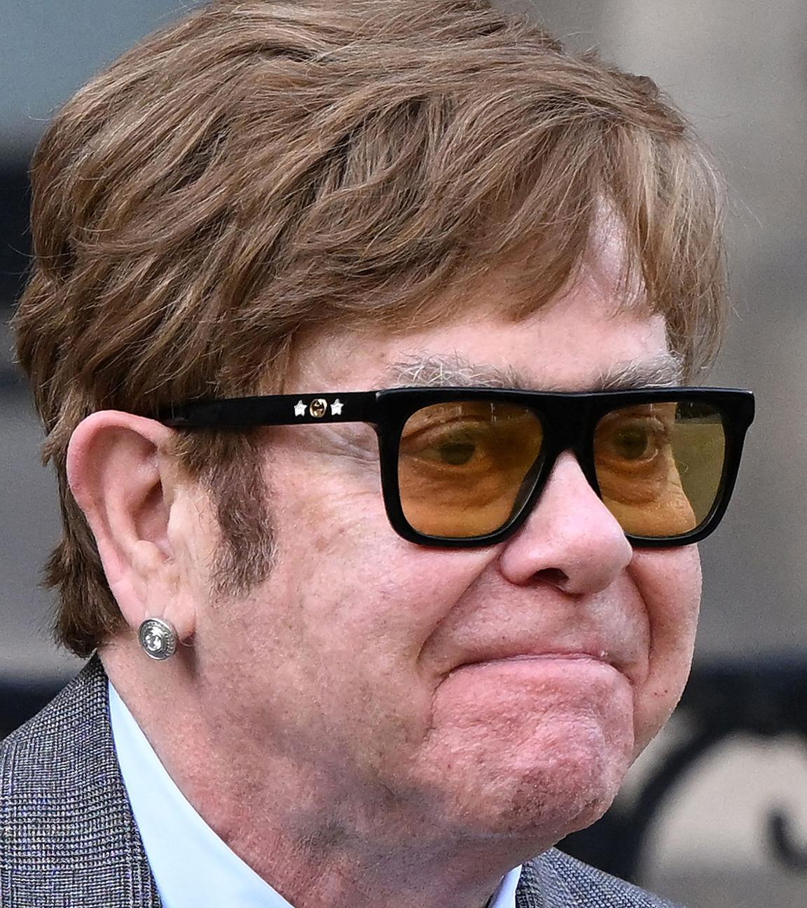 Elton John, aufgenommen am 27.03.2023 