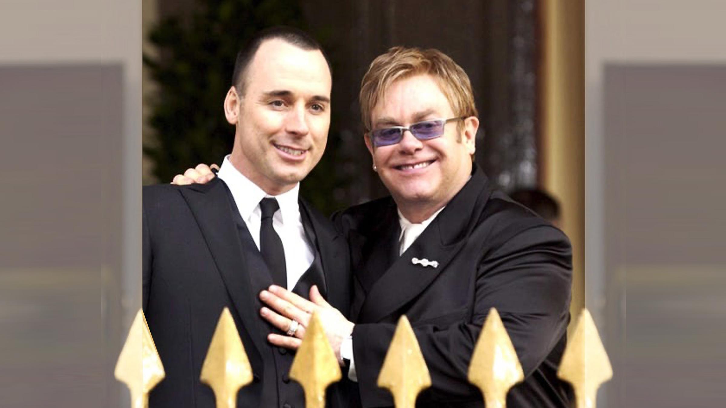 Elton John und sein Ehemann David Furnish