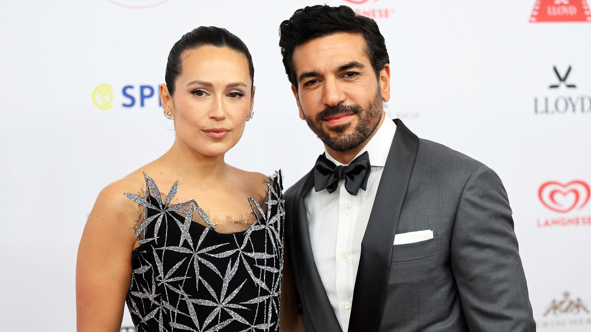 Schauspieler Elyas M'Barek bei einer öffentlichen Veranstaltung.