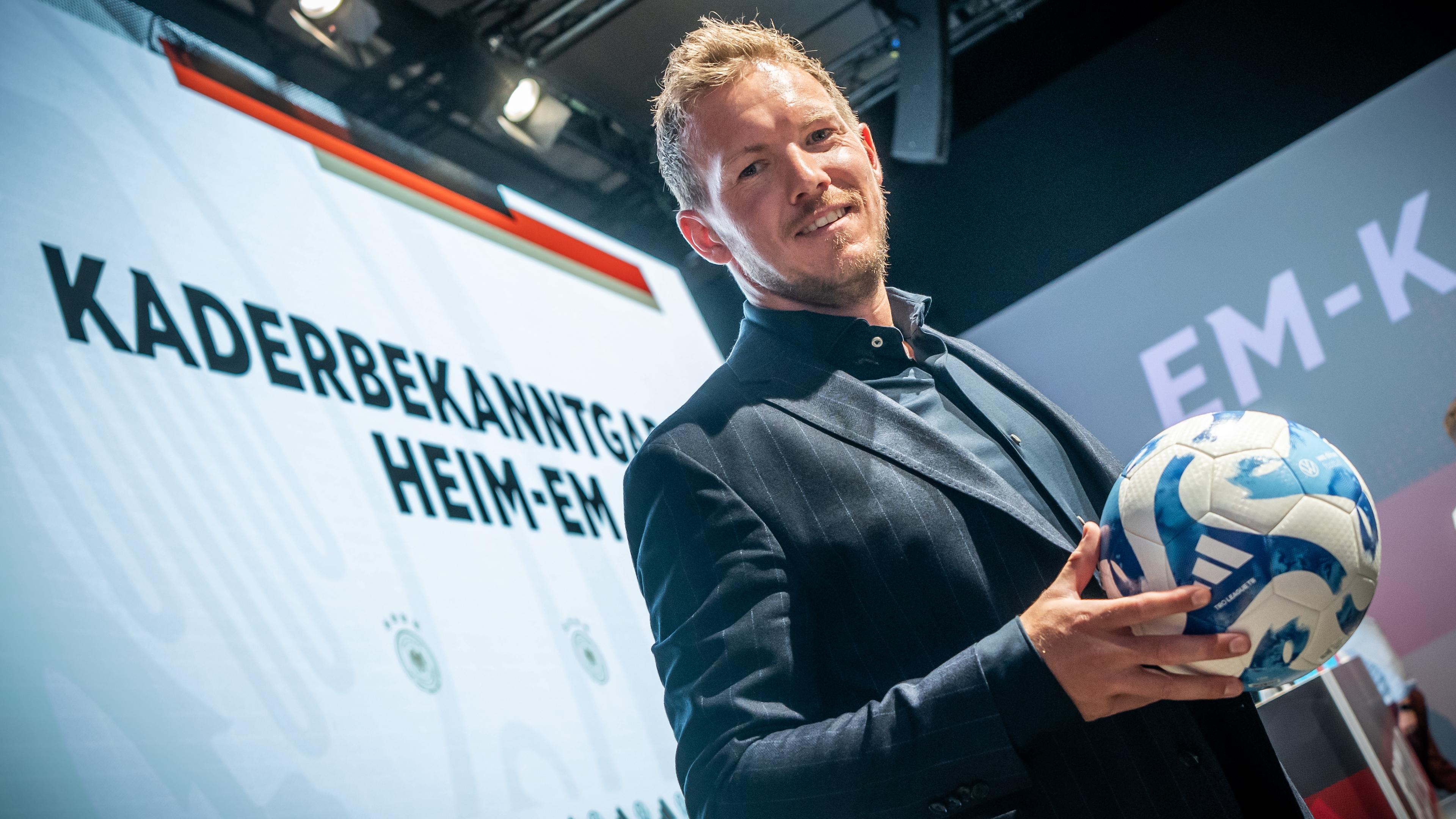 Berlin: Fußball: EM, Nationalmannschaft: Julian Nagelsmann, Bundestrainer der Deutschen Fußball Nationalmannschaft