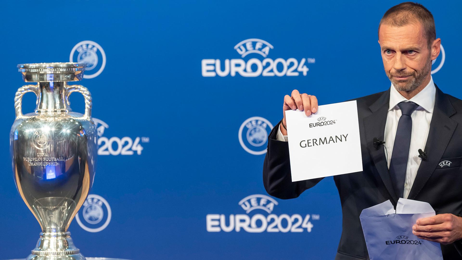 EM-Vergabe 2024 am 27.09.2018 in Nyon