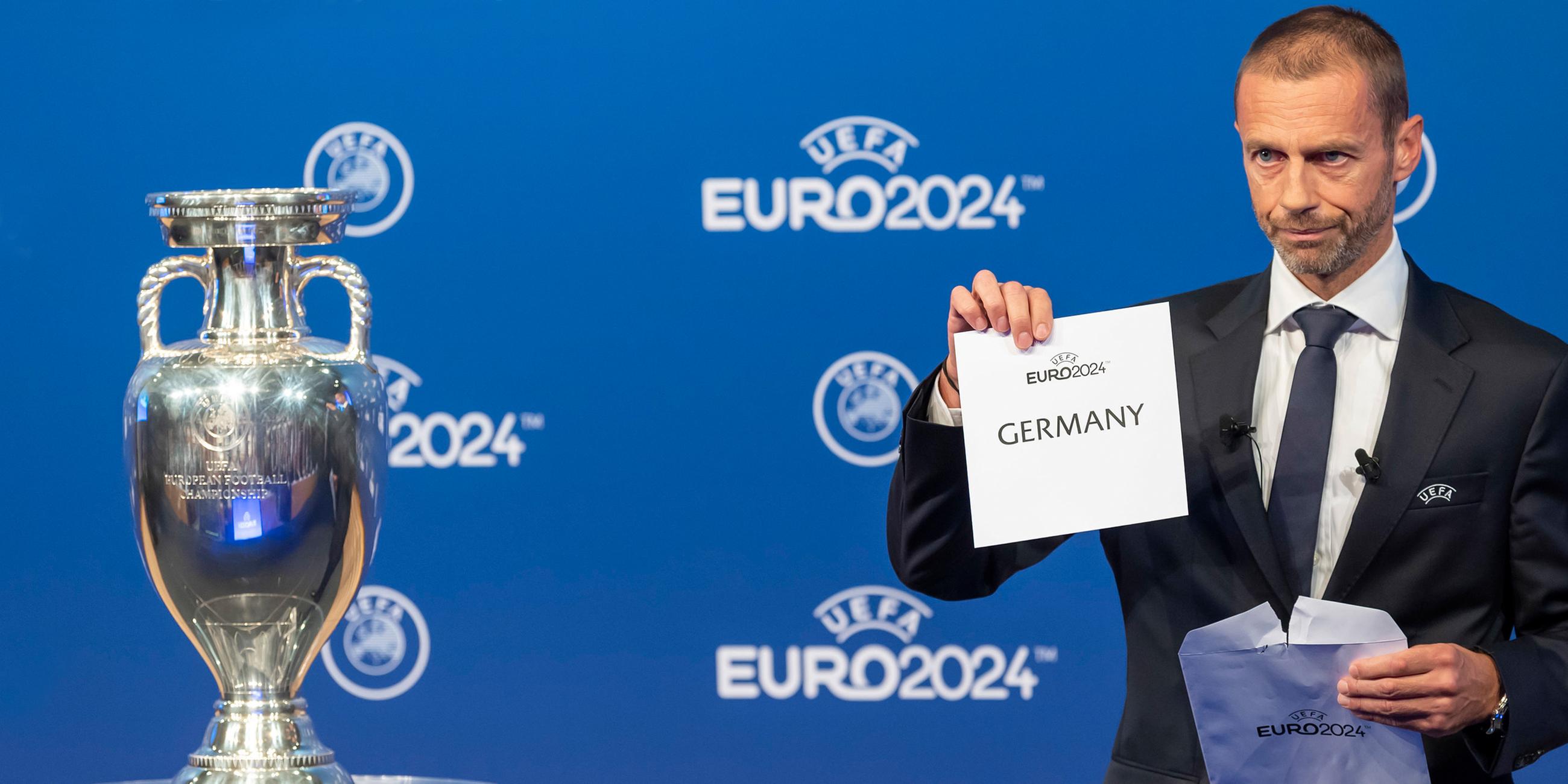 EM-Vergabe 2024 am 27.09.2018 in Nyon