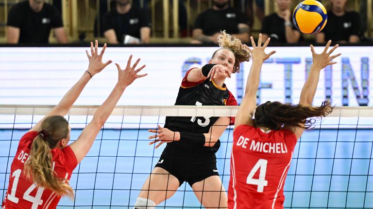 Emilia Weske, Deutschland - Schweiz, Volleyball