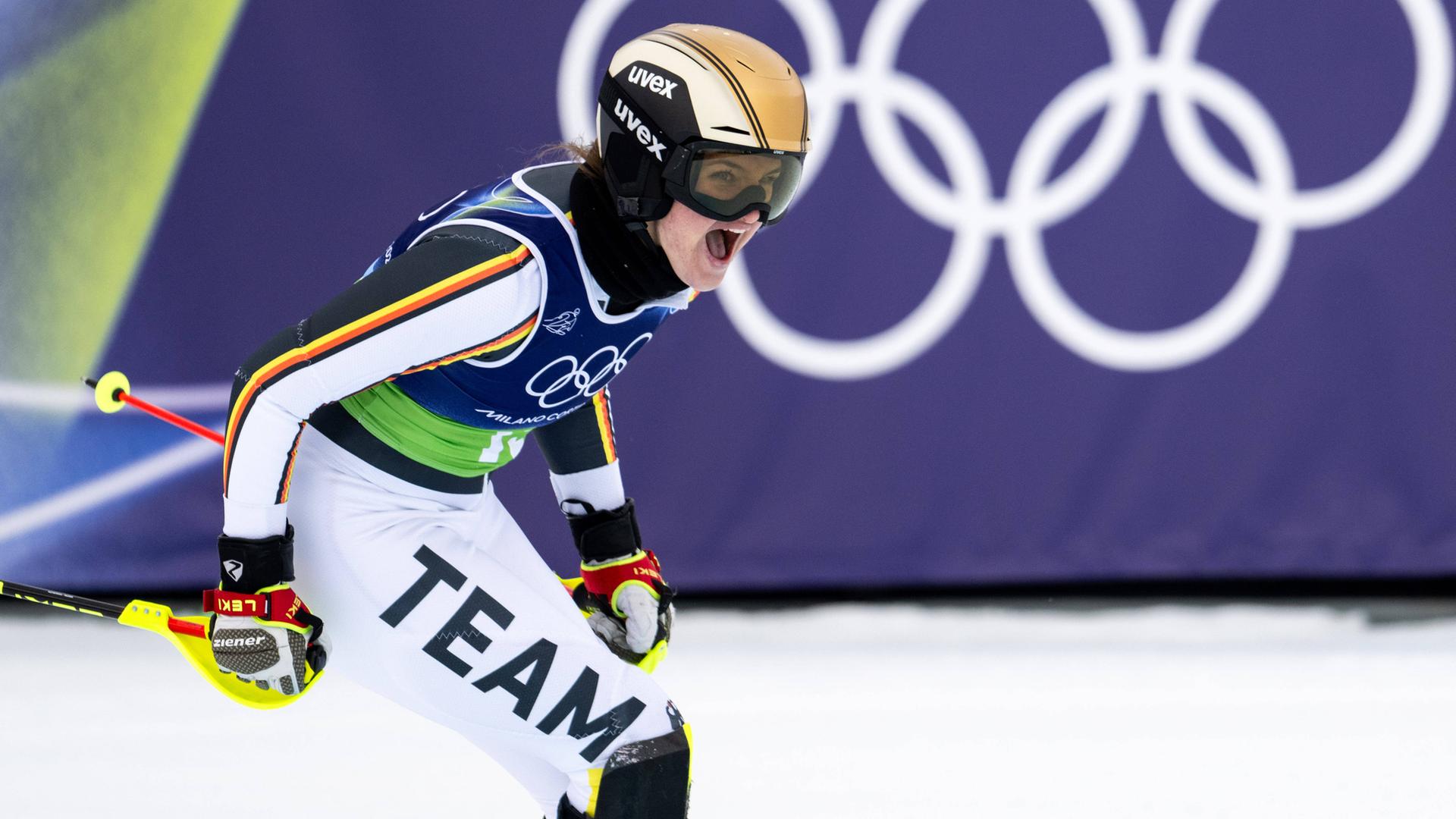 Emma Aicher am 11.02.26