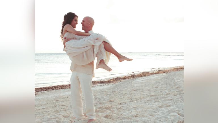 Emma und Bruce Willis