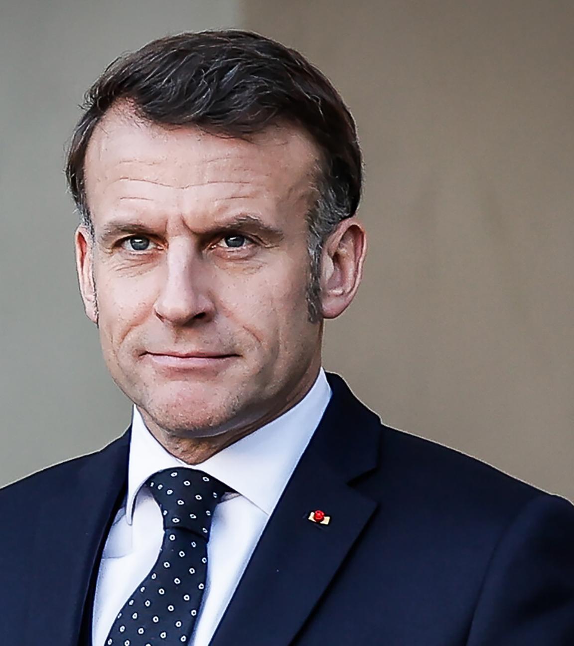Emmanuel Macron am 06.01.2026 in Paris (Frankreich)