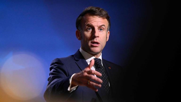 Emmanuel Macron am 19.12.2025 