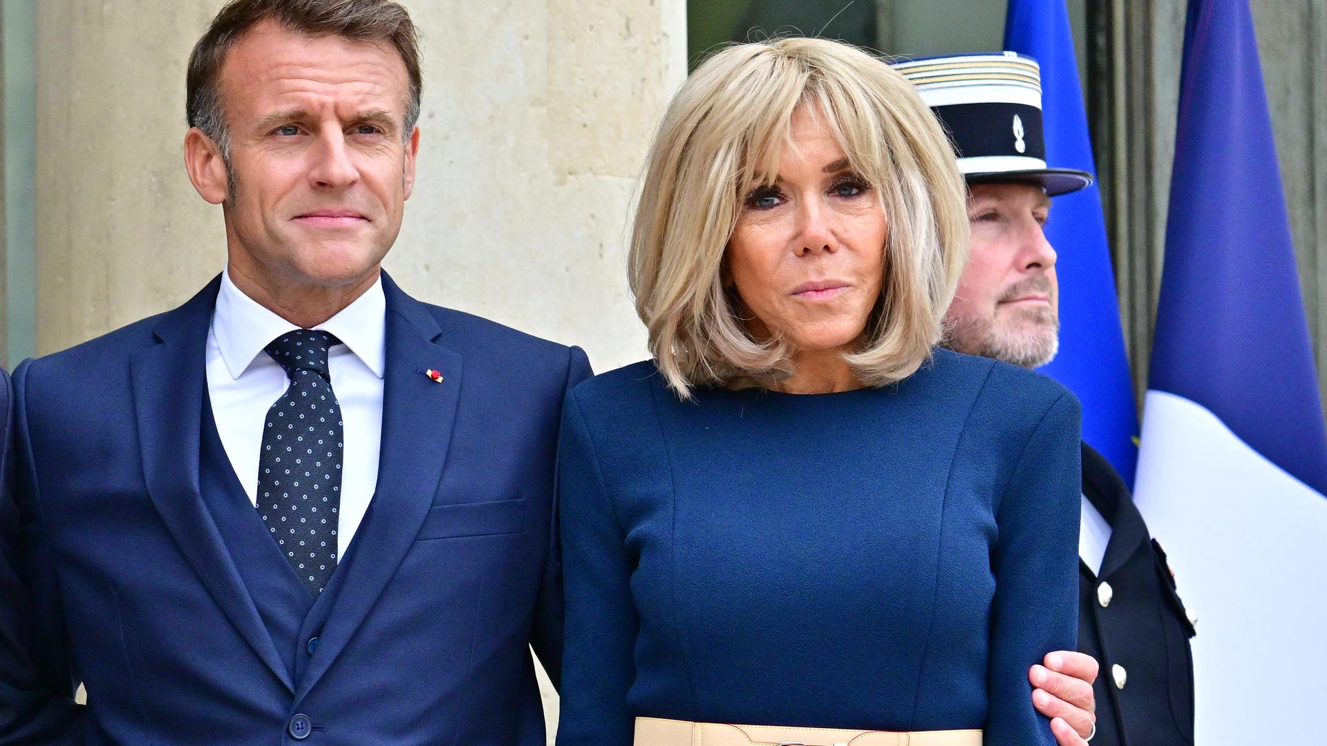 Emmanuel Macron und Brigitte Macron