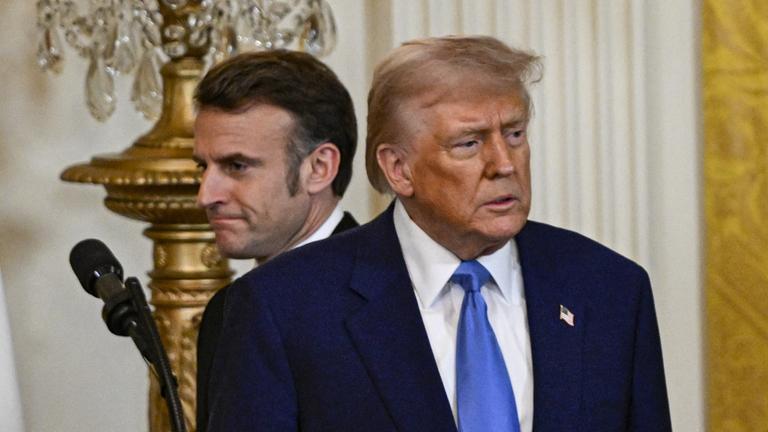 US-Präsident Donald Trump und der französische Präsident Emmanuel Macron