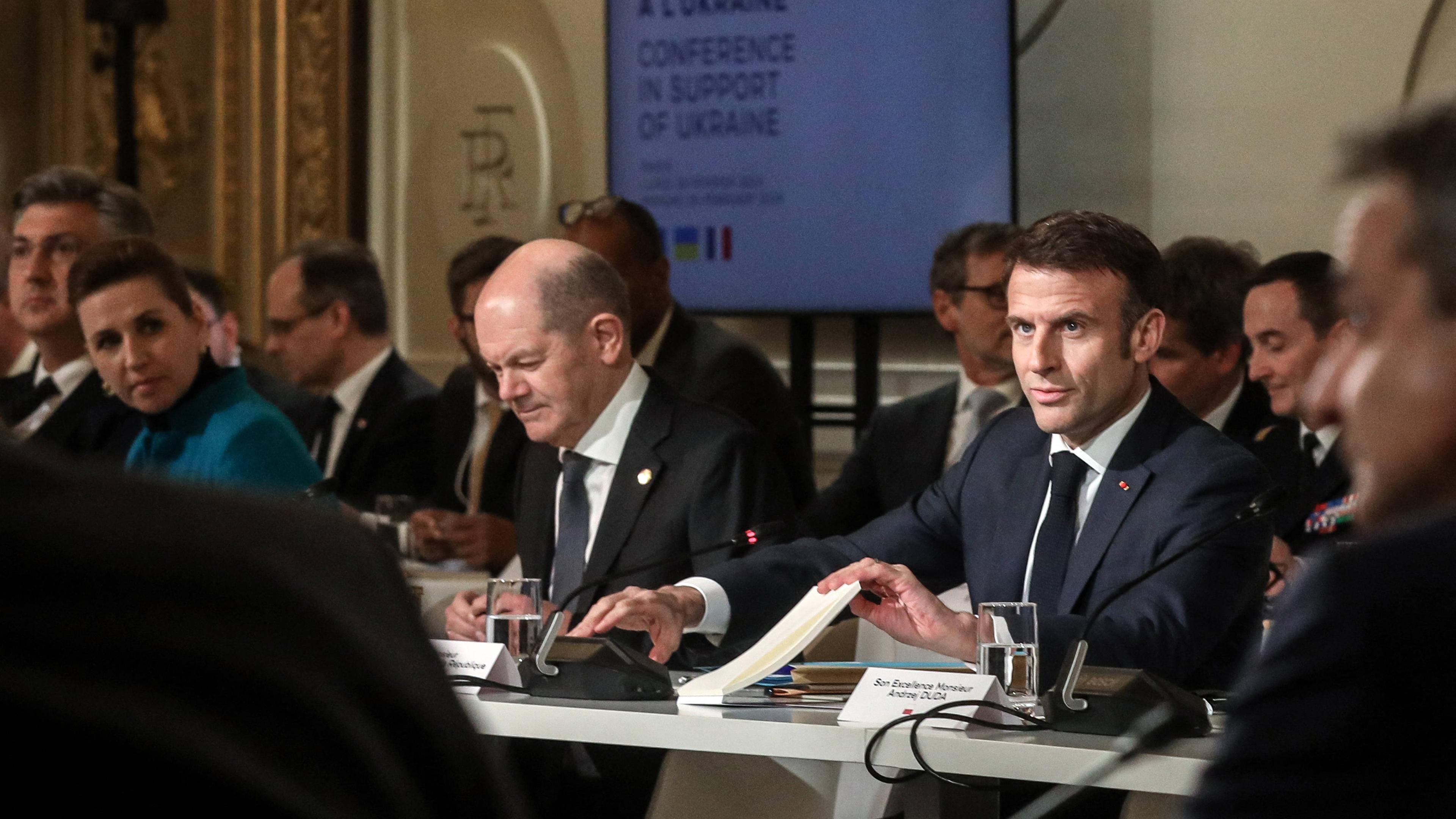 Emmanuel Macron und Olaf Scholz