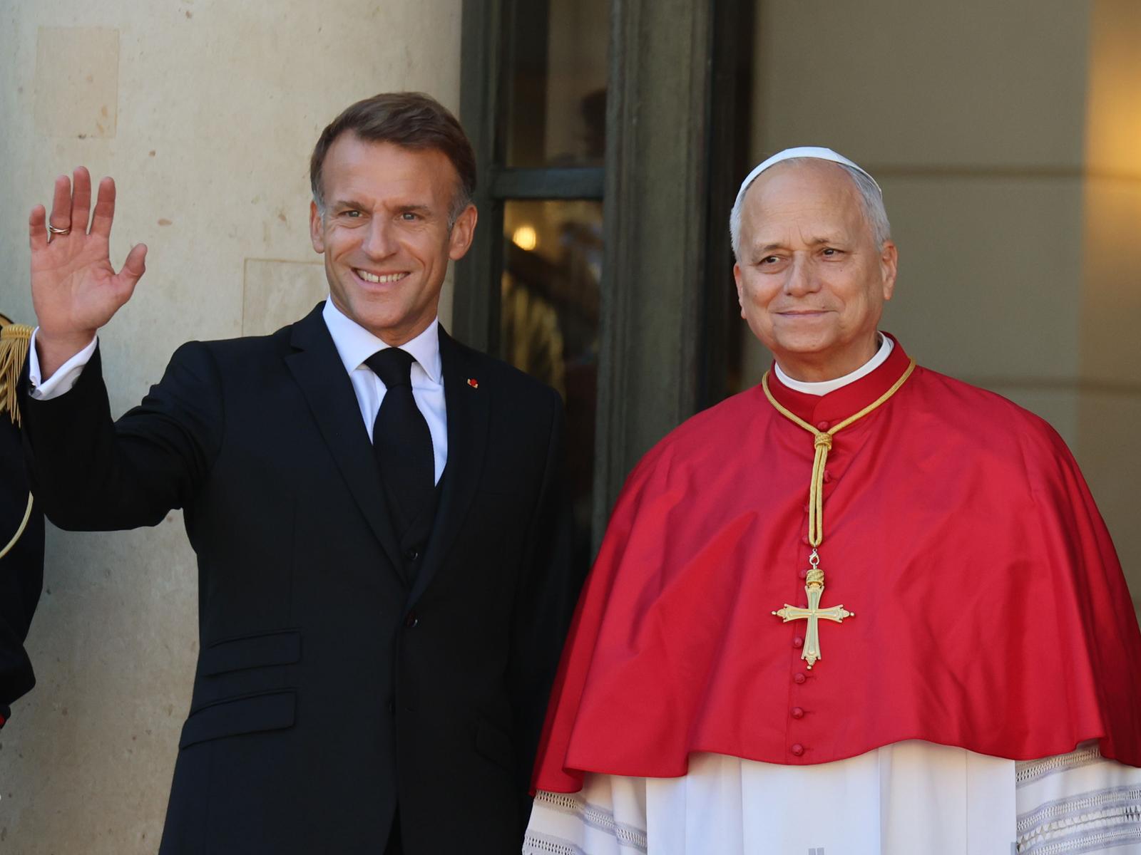 Der Papst und Macron - keine innige Freundschaft