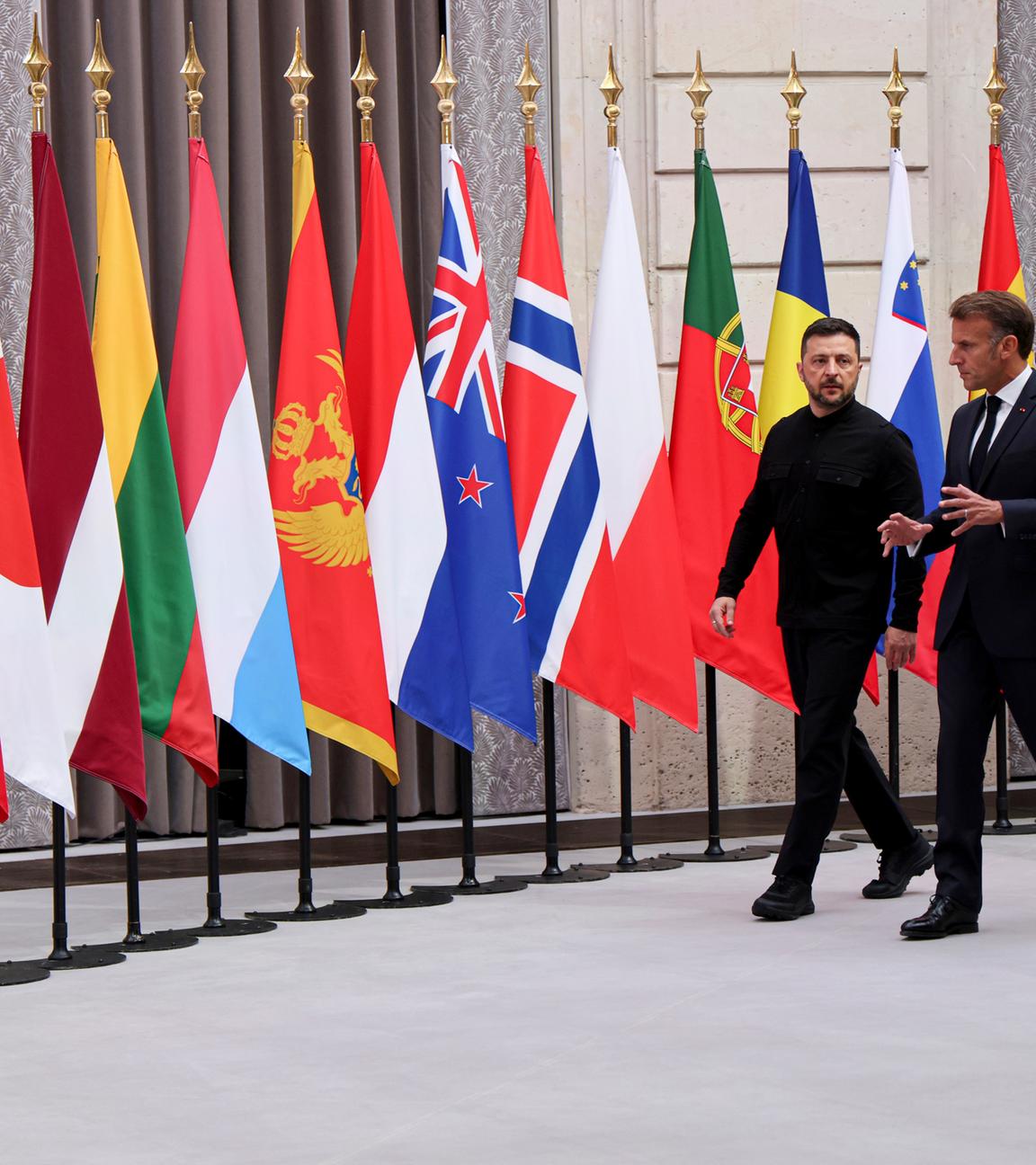 Ukraine-Krieg - Treffen der Unterstützerstaaten in Paris