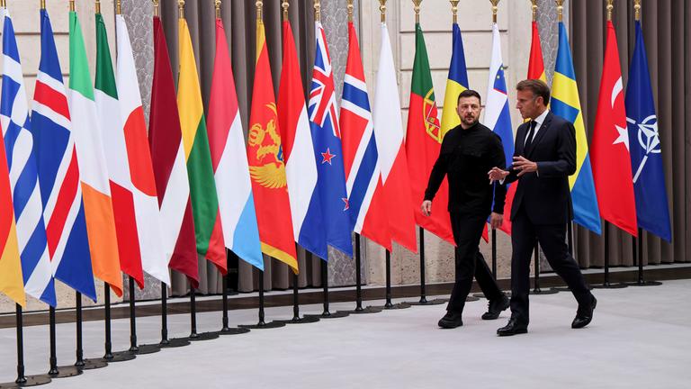 Ukraine-Krieg - Treffen der Unterstützerstaaten in Paris