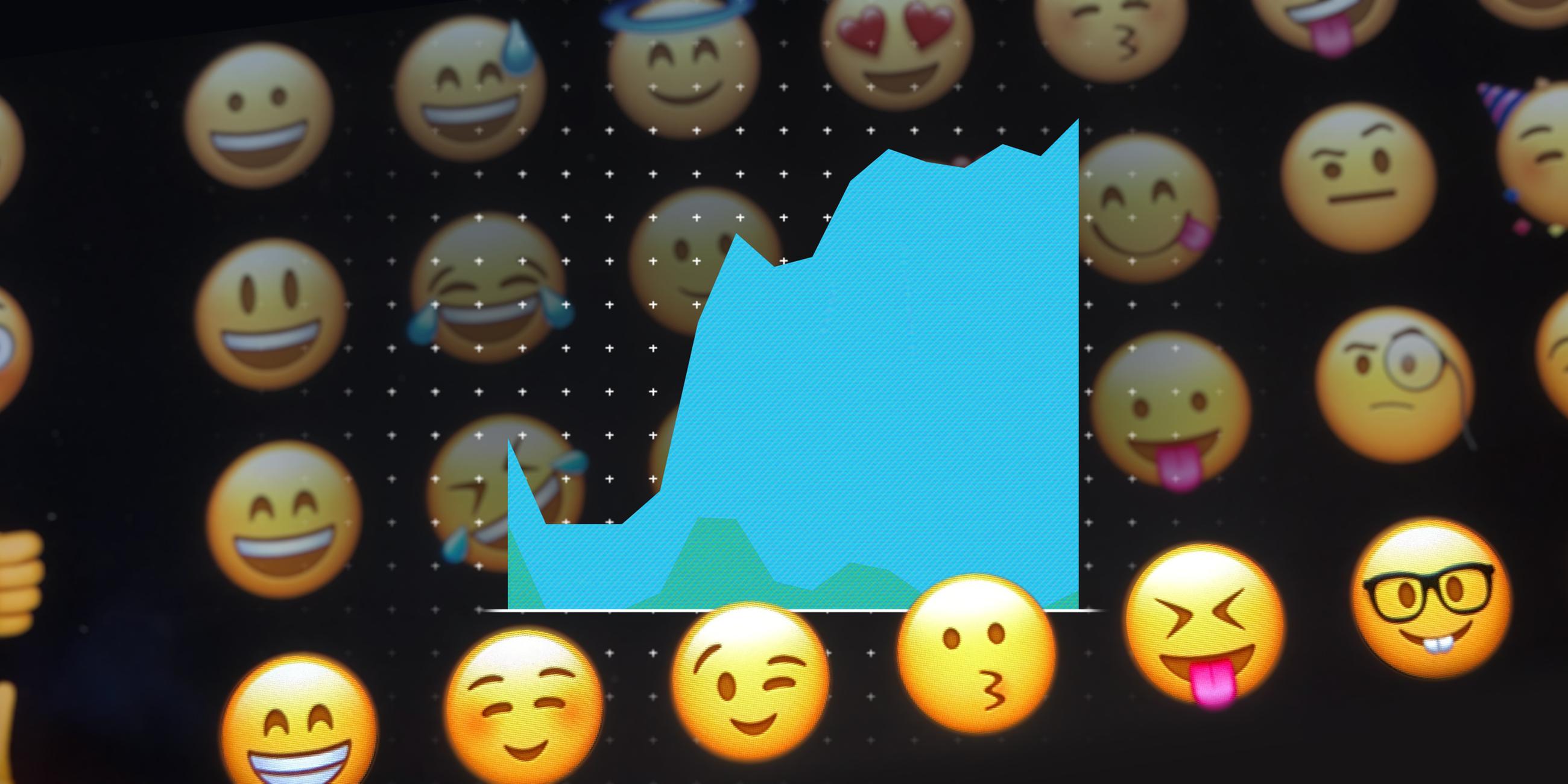Emojis und ein Diagramm