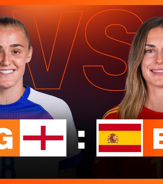 Das Finale der Frauen-EM: England gegen Spanien