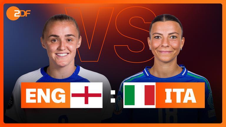 Das Halbfinale der Frauen-EM: England gegen Italien