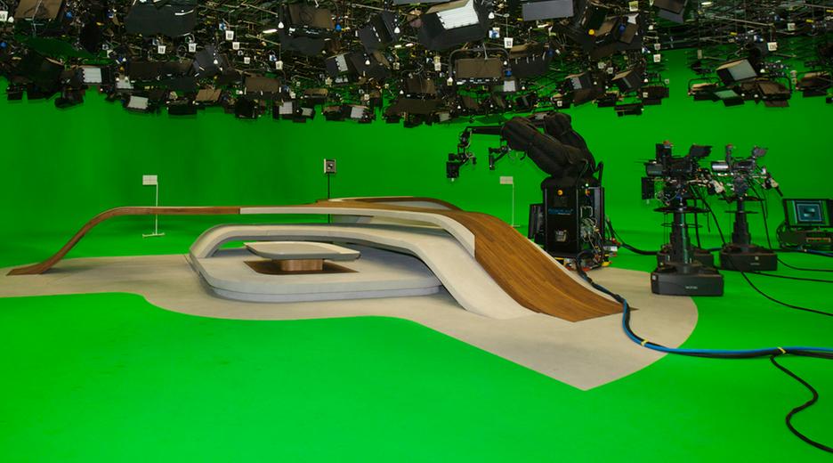 Detailansicht Nachrichtenstudio