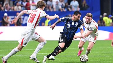Argentiniens Lionel Messi in Aktion.