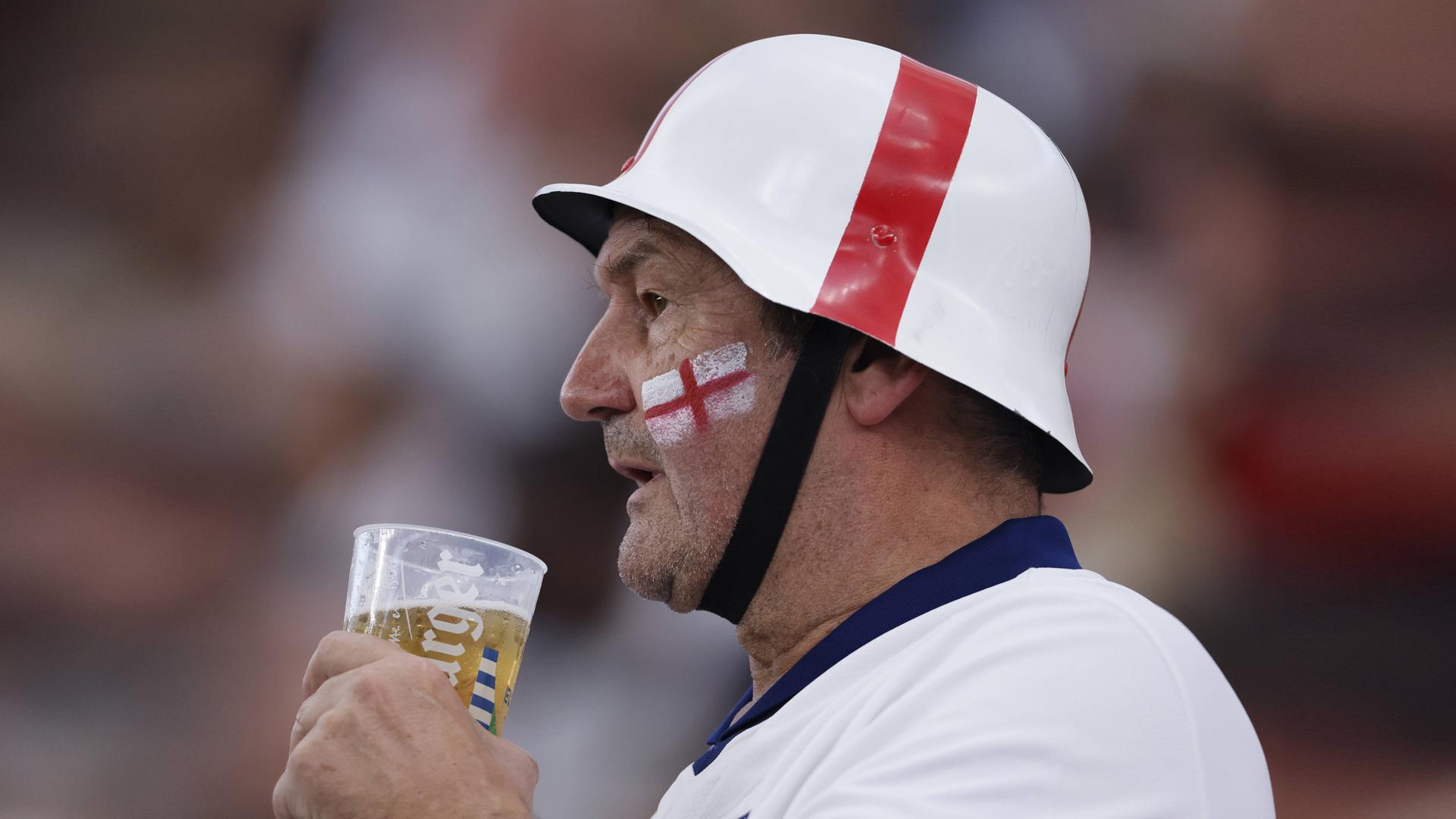 Englischer Fußballfan