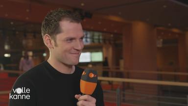 Enno Trebs mit ZDF-Mikro
