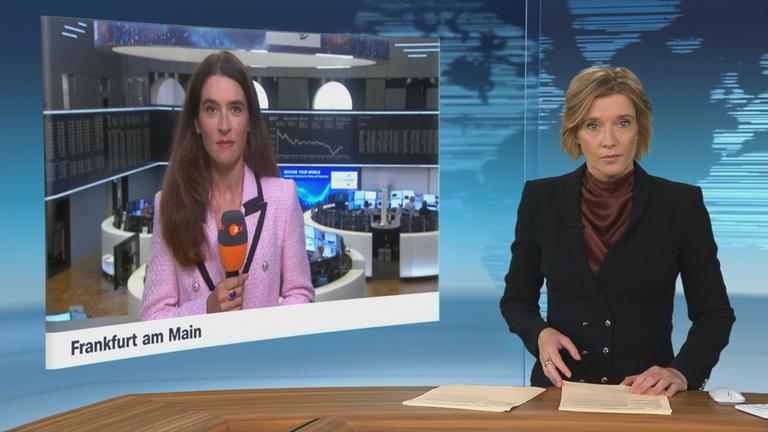 Sina Mainitz im Frankfurter Börsenstudio