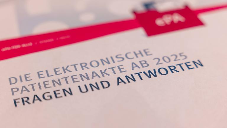 Infomaterial zur elektronischen Patientenakte