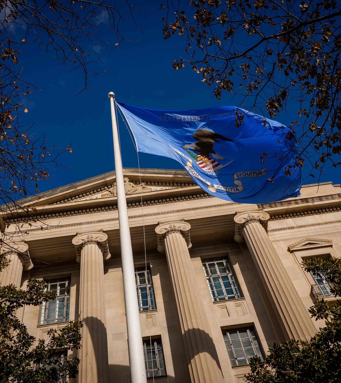 Das Robert F. Kennedy Justizgebäude in Washington, D.C..