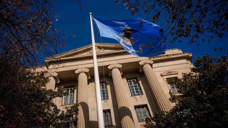 Das Robert F. Kennedy Justizgebäude in Washington, D.C..