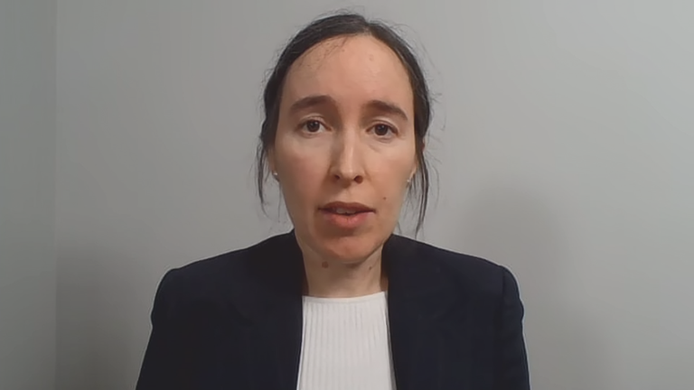 Prof. Suzan Denise Hüttmann - Standbild ZDFheute Live