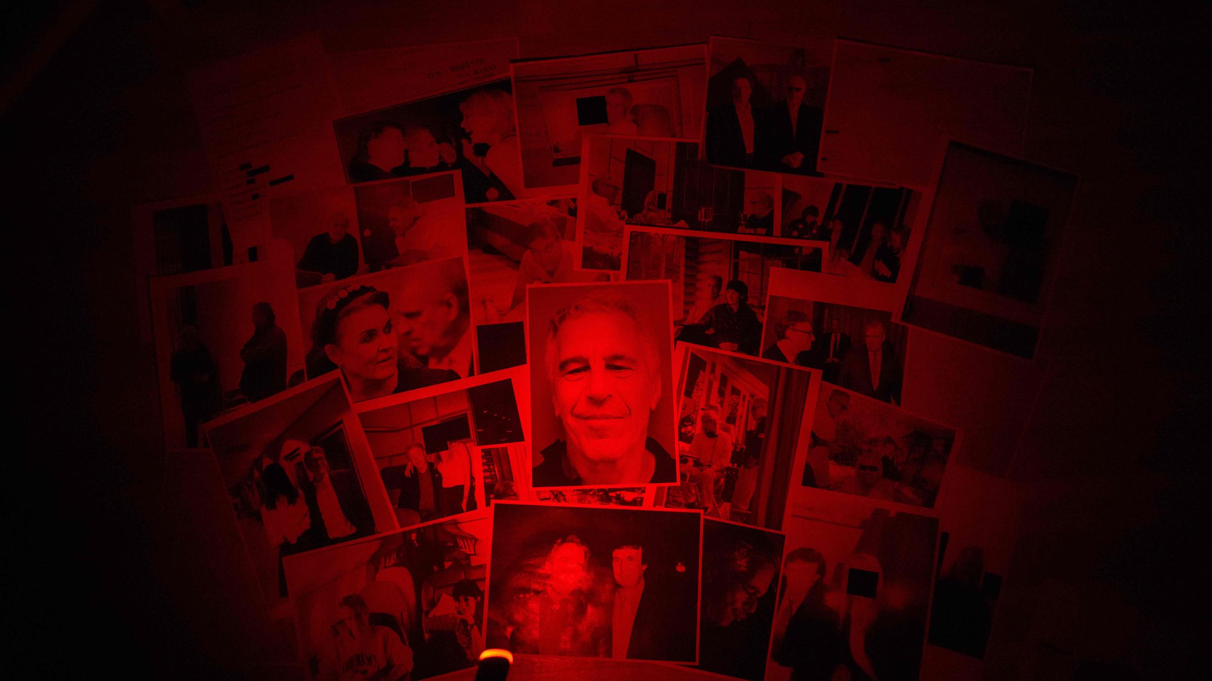 Symbolbild: undatierte Bilder, die das US-Justizministerium am 30. 1. 2026 im Rahmen der Jeffrey-Epstein-Akten zur Verfügung stellte