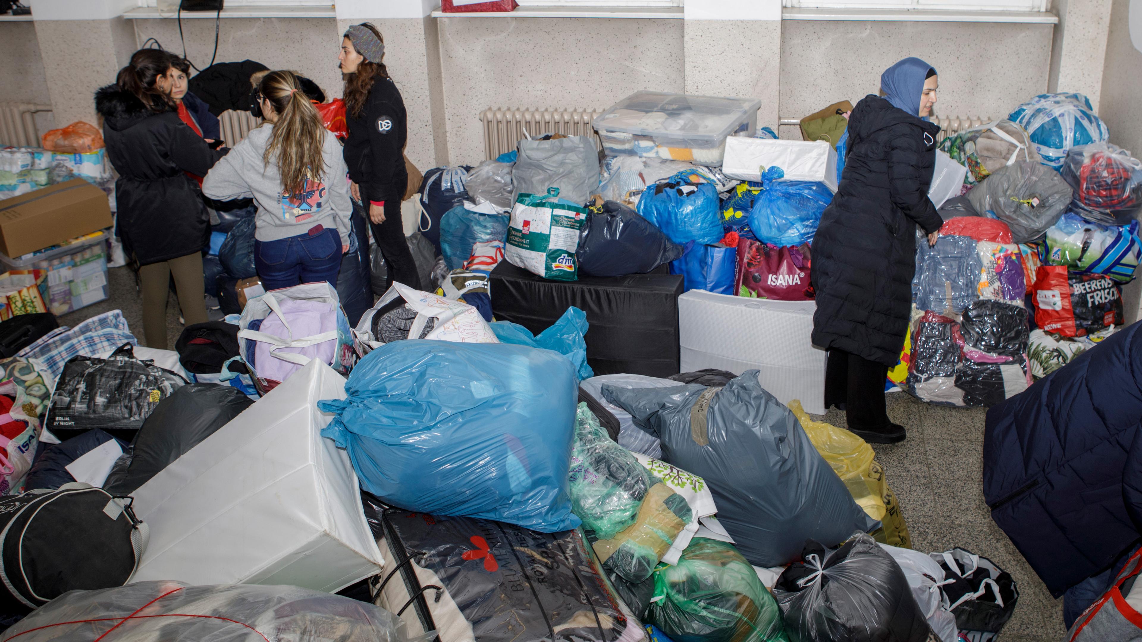 Erdbebenkatastrophe in der Türkei und Syrien - Spendensammlung