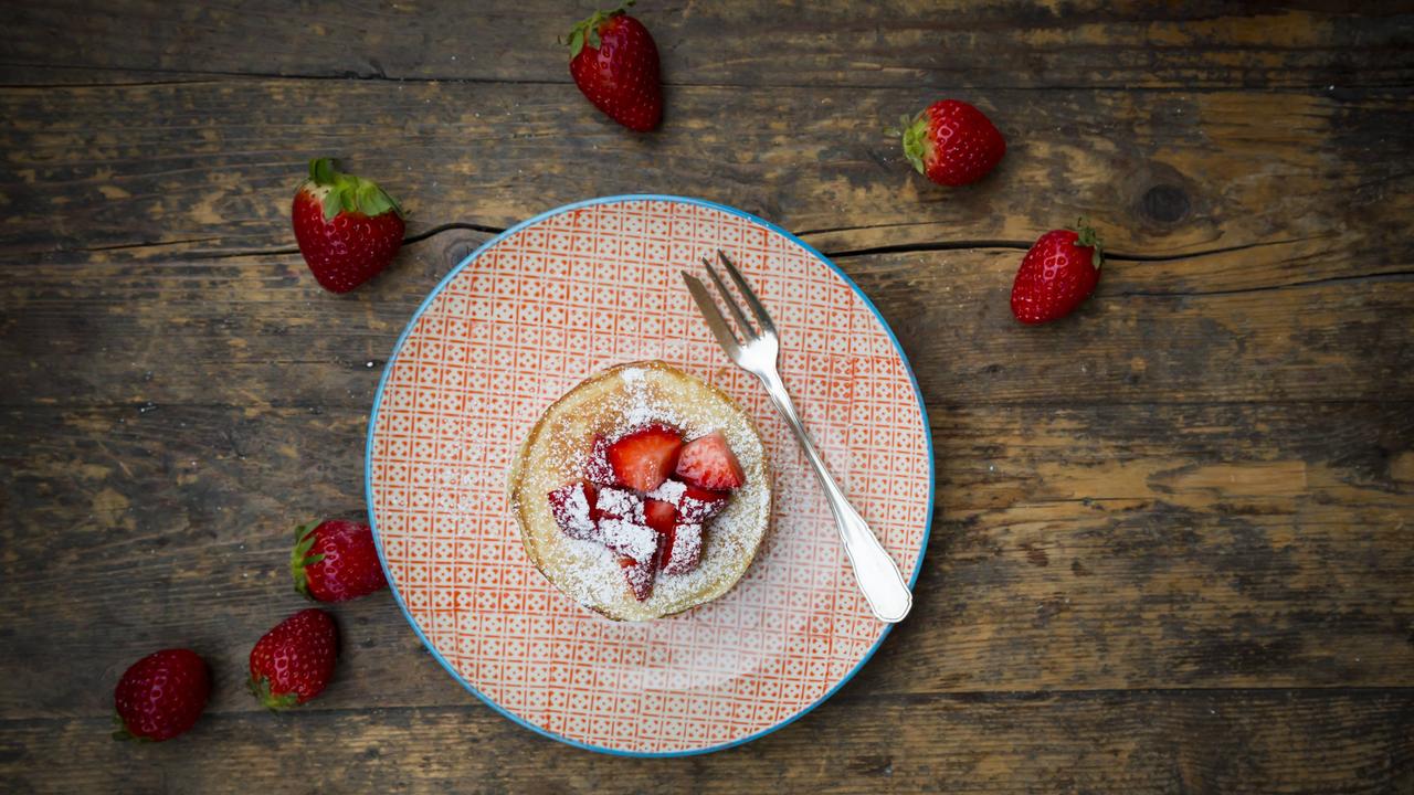 Dinkel-Haselnuss-Pancakes