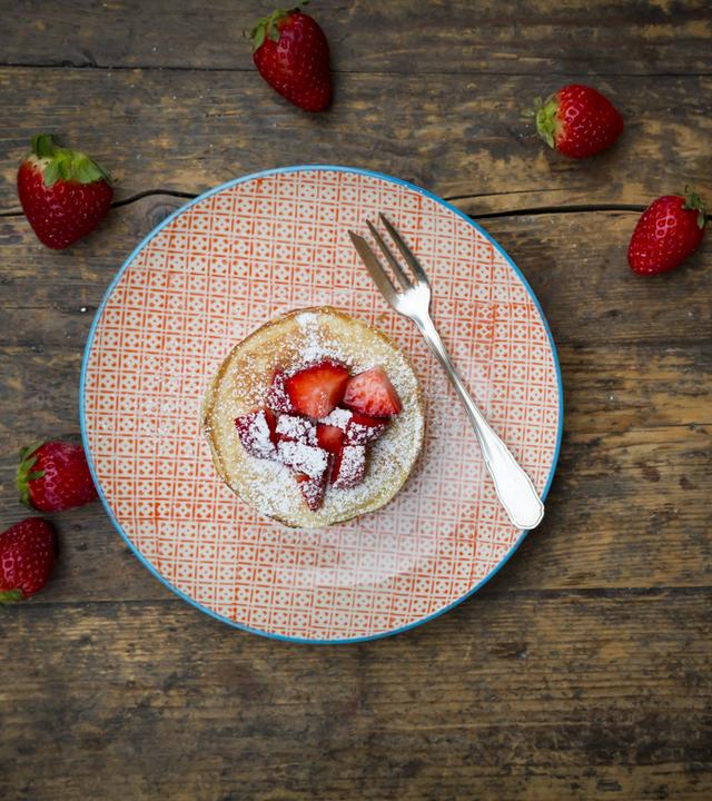 Erdbeerpfannkuchen